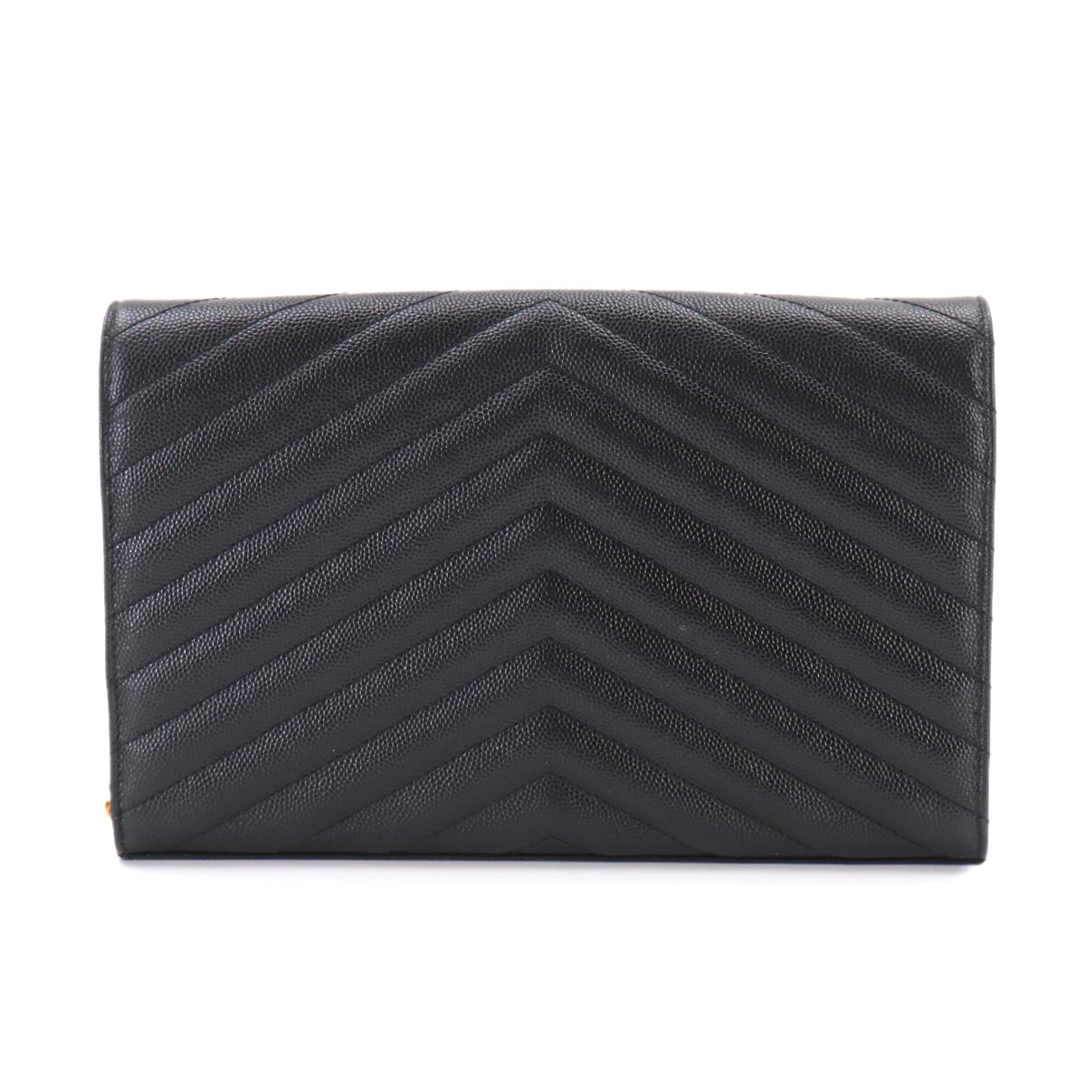 Cassandra Chain Wallet Leather Black 377828