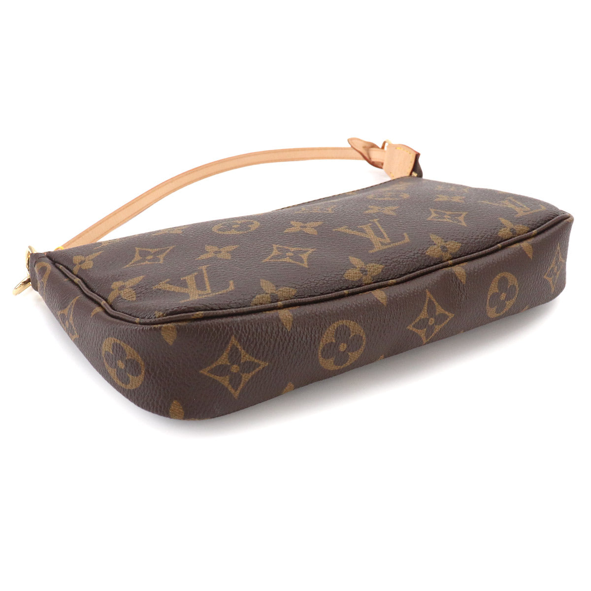 Monogram Pochette Accessoires Hand Bag Pouch Brown M51980