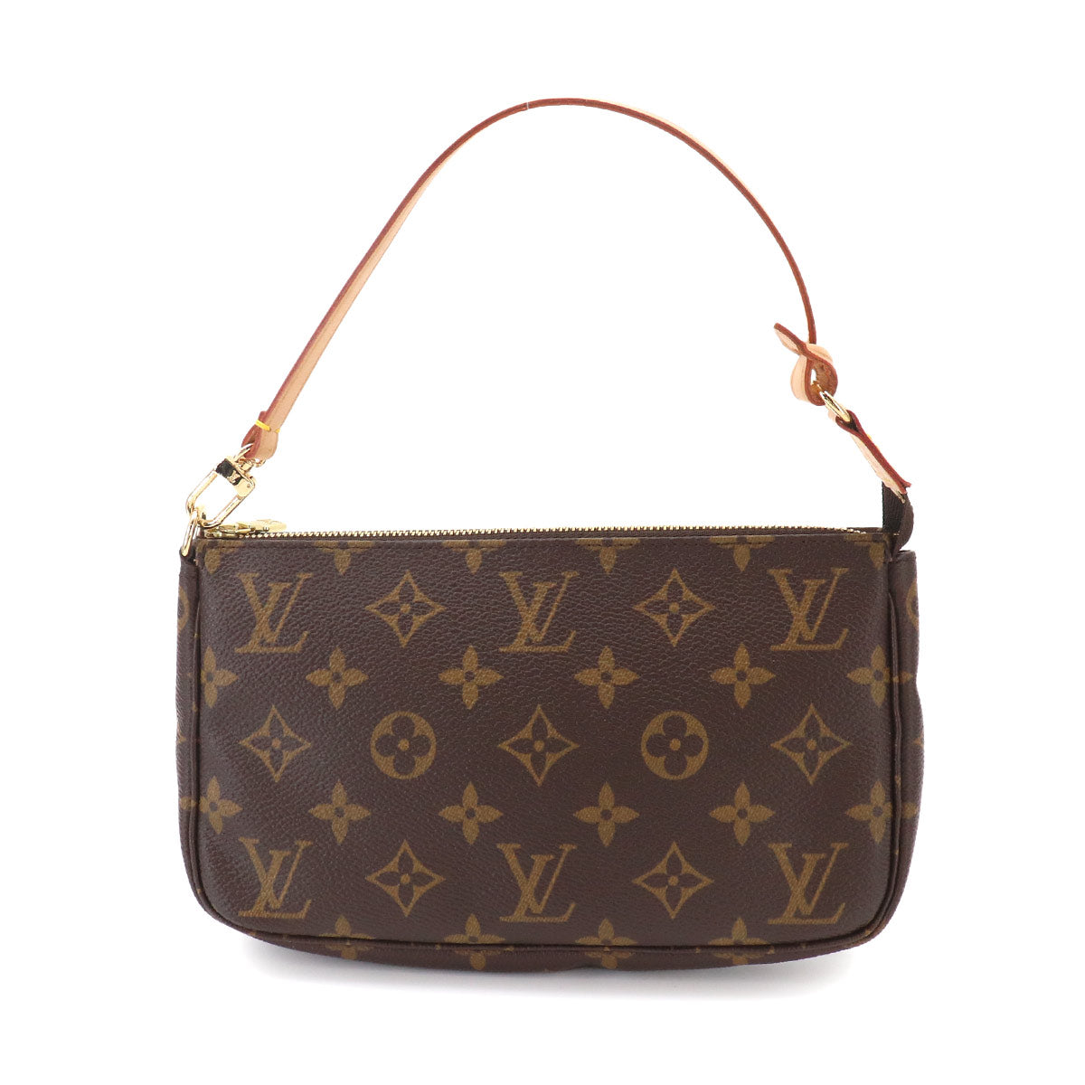 Monogram Pochette Accessoires Hand Bag Pouch Brown M51980