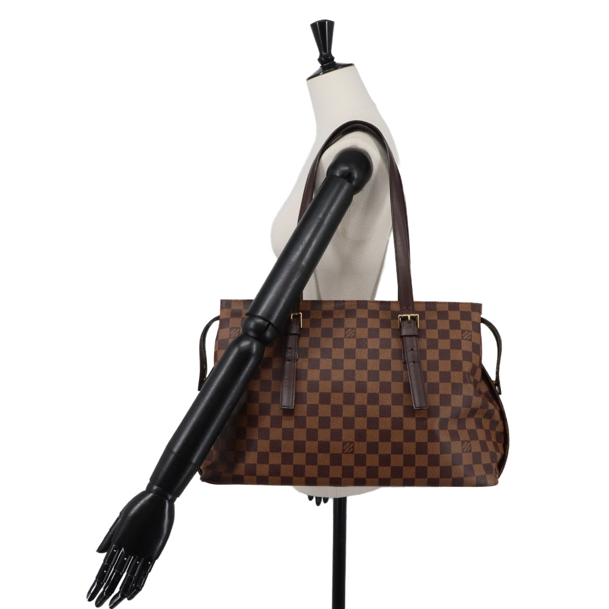 Damier Chelsea Tote Bag Ebene N51119 Purse