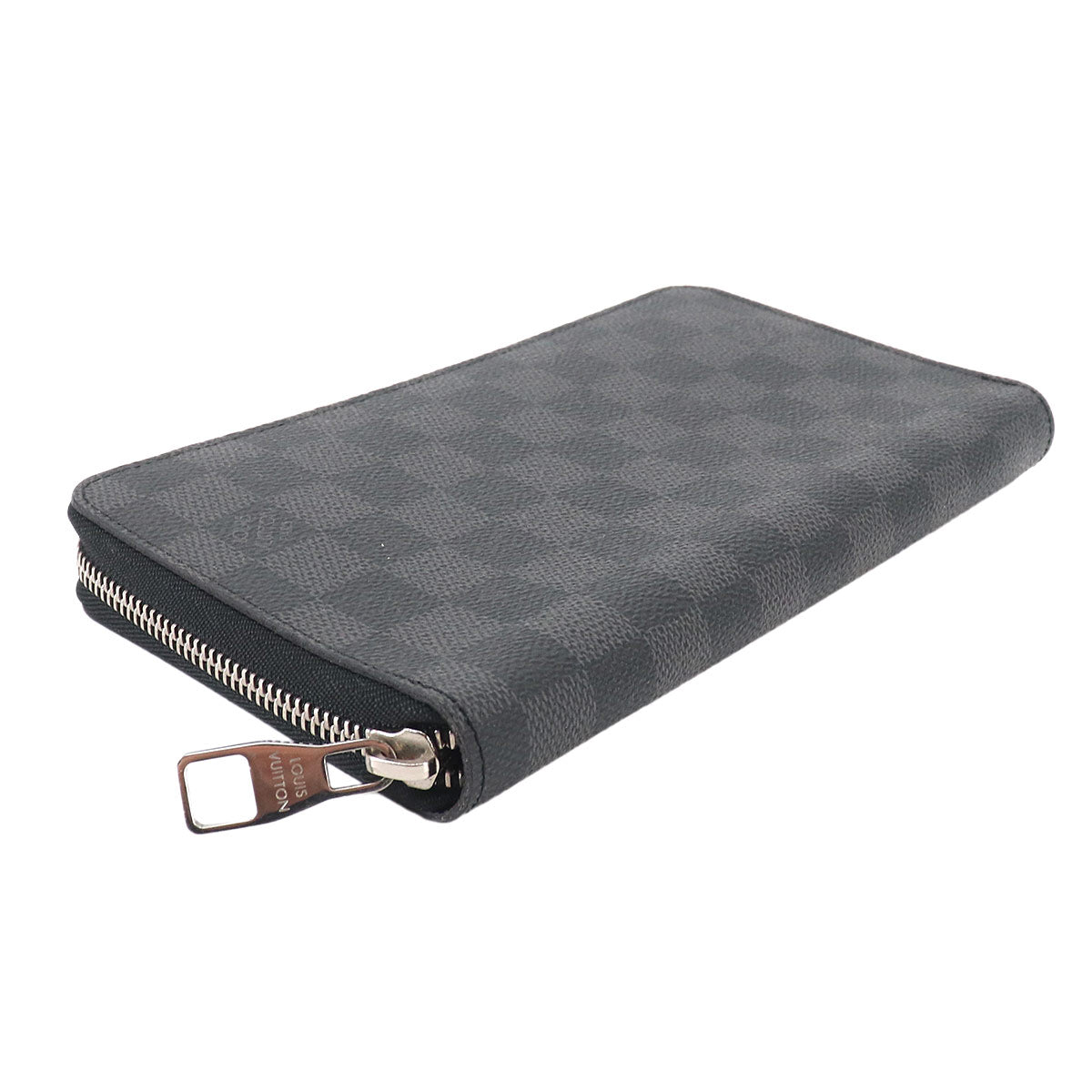 Damier Graphite Zippy Organizer Long Wallet N63077 Purse