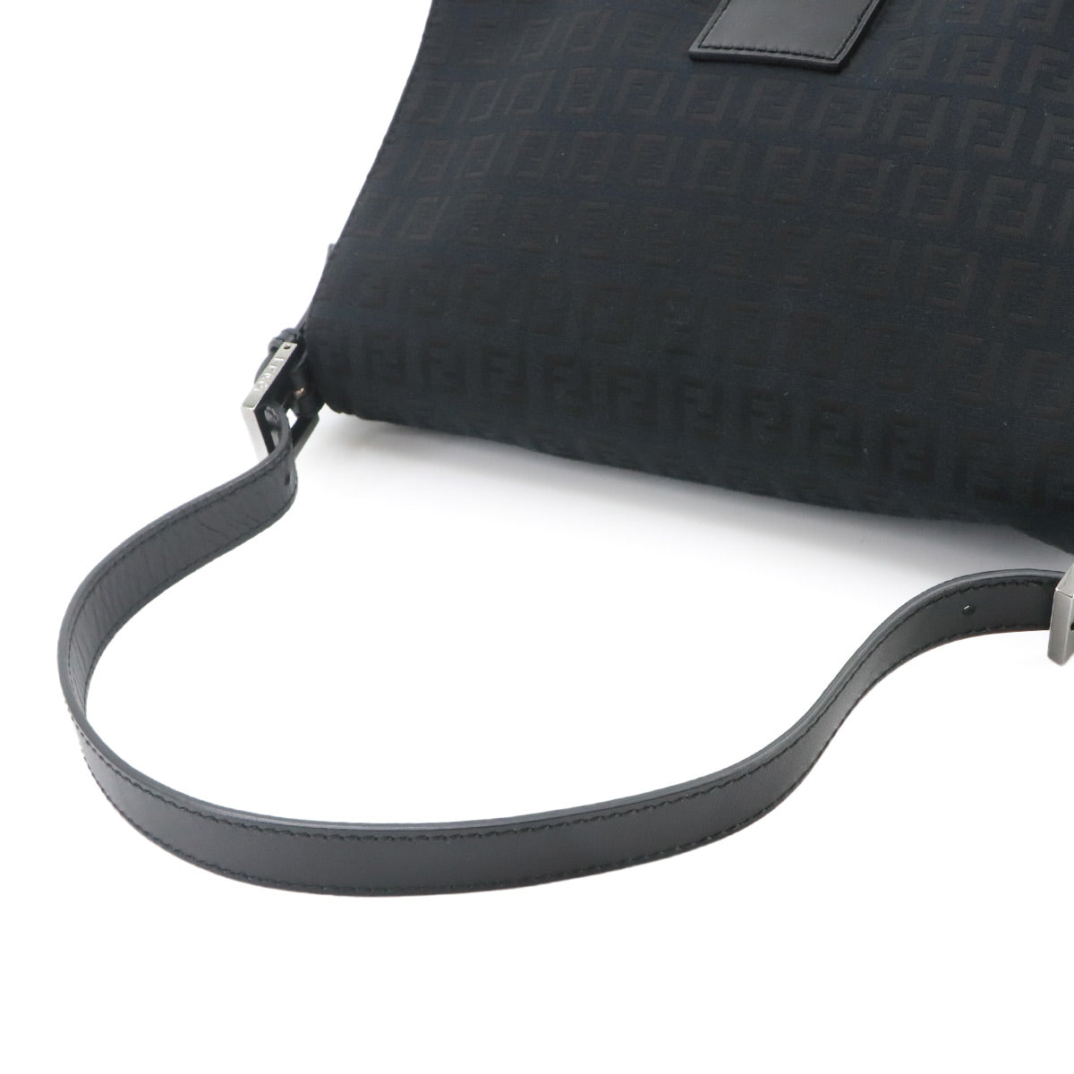 Zucchino Mamma Baguette Shoulder Bag Canvas Black 8BR001