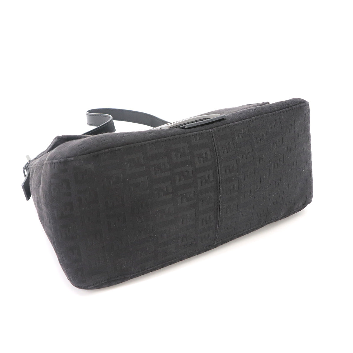 Zucchino Mamma Baguette Shoulder Bag Canvas Black 8BR001
