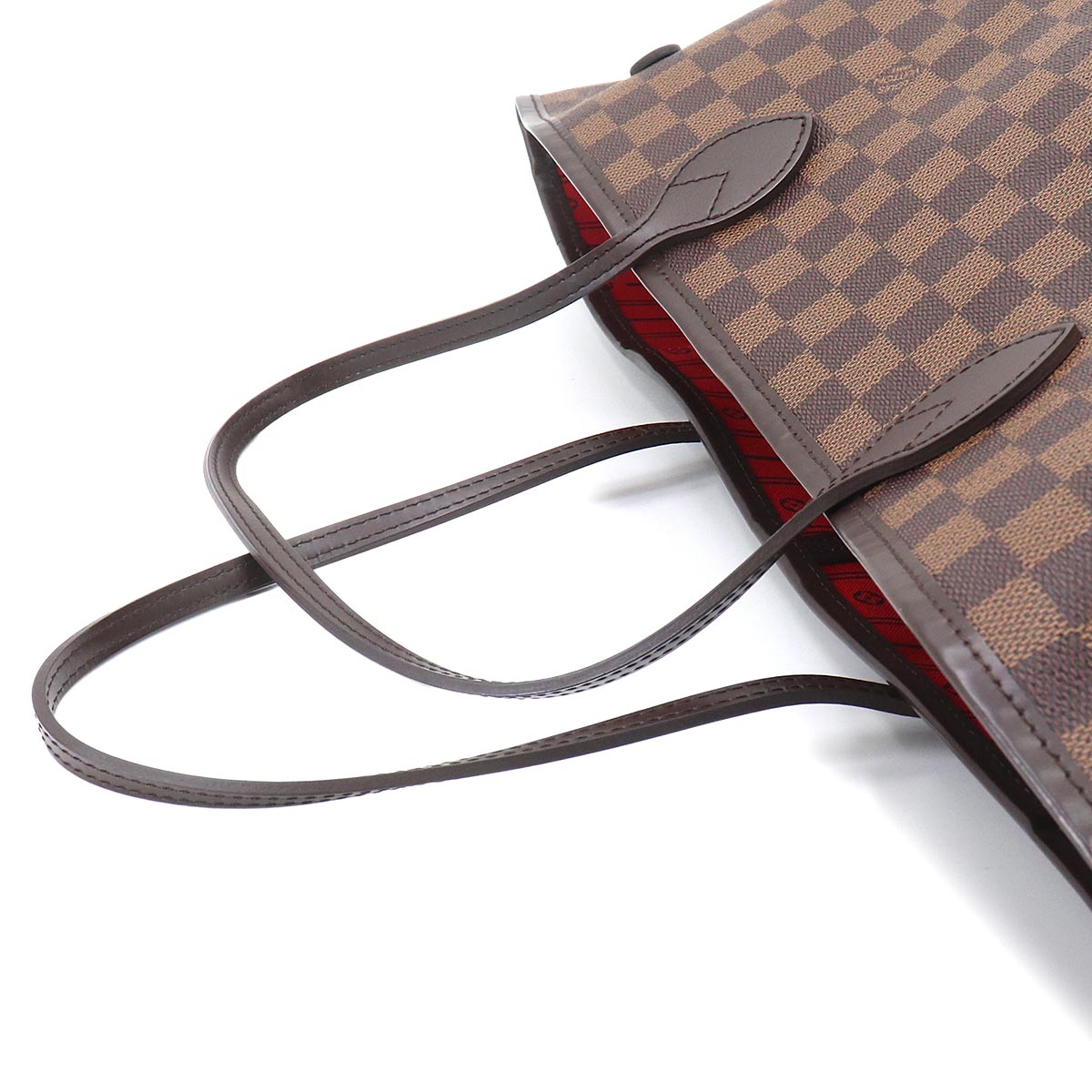 Damier Neverfull GM Tote Bag Ebene Cerise N51106 Purse