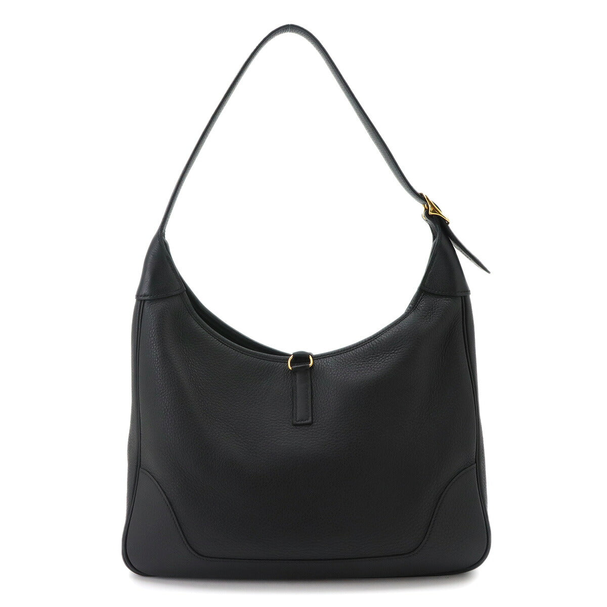 Trim 31 Shoulder Bag Taurillon Clemence Black Purse