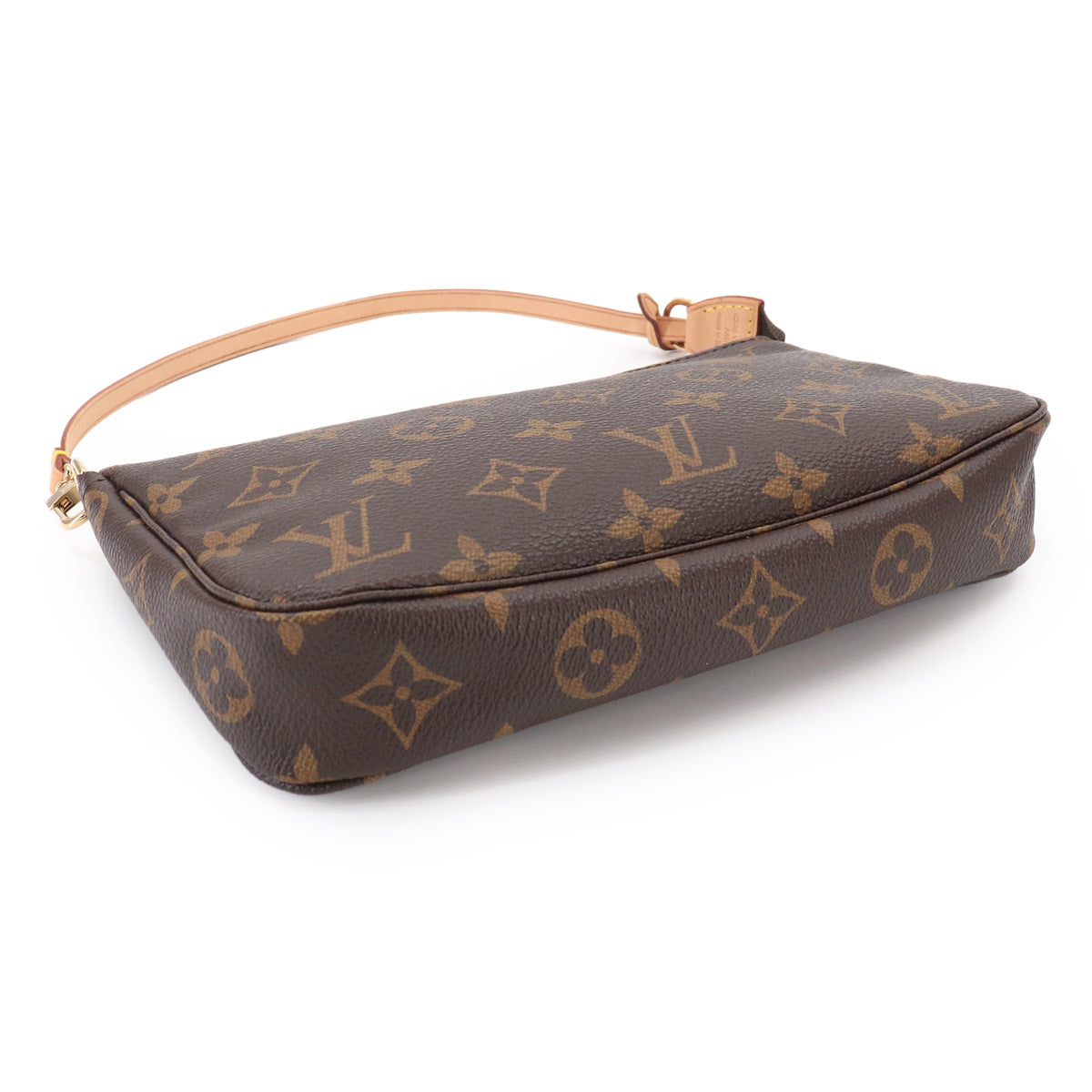 Monogram Pochette Accessoires Hand Bag Pouch Brown M51980