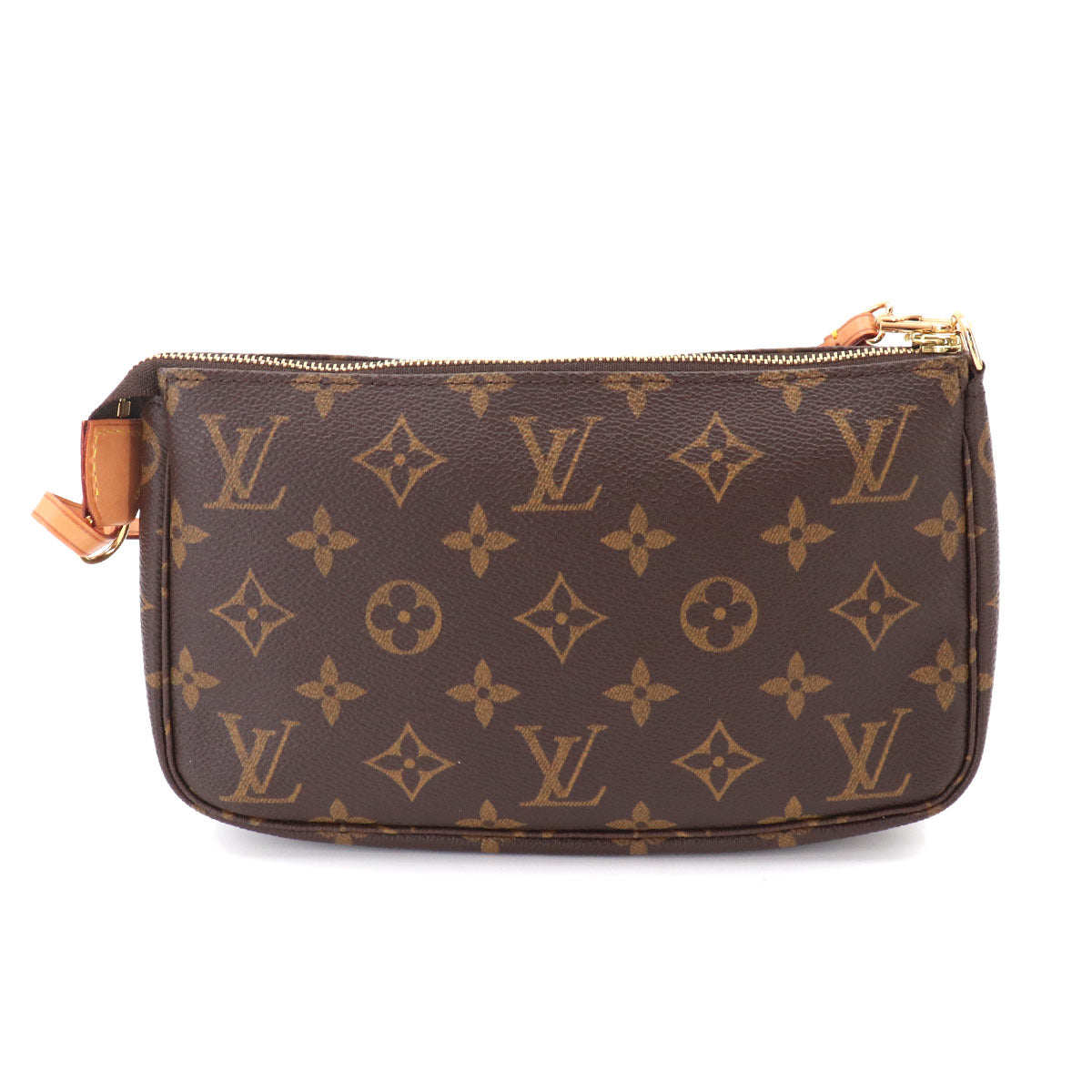 Monogram Pochette Accessoires Hand Bag Pouch Brown M51980