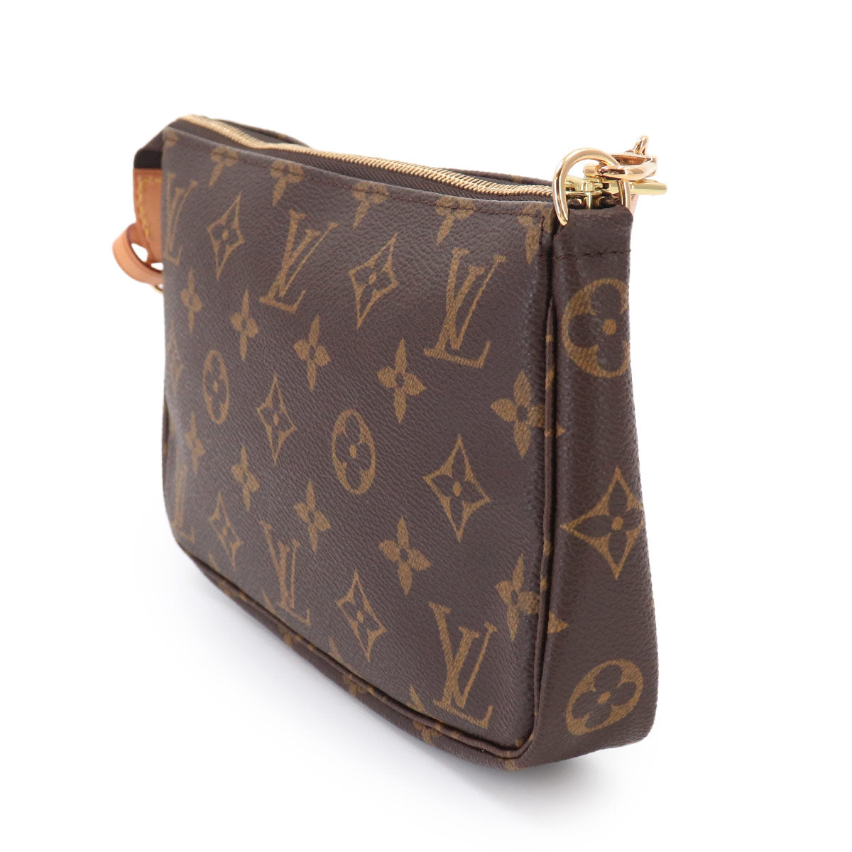 Monogram Pochette Accessoires Hand Bag Pouch Brown M51980