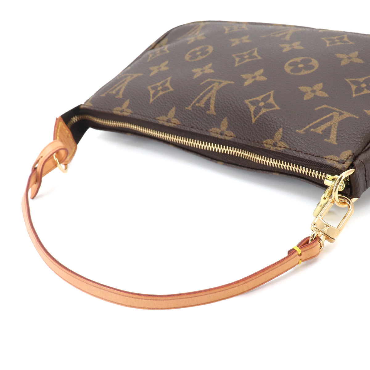 Monogram Pochette Accessoires Hand Bag Pouch Brown M51980