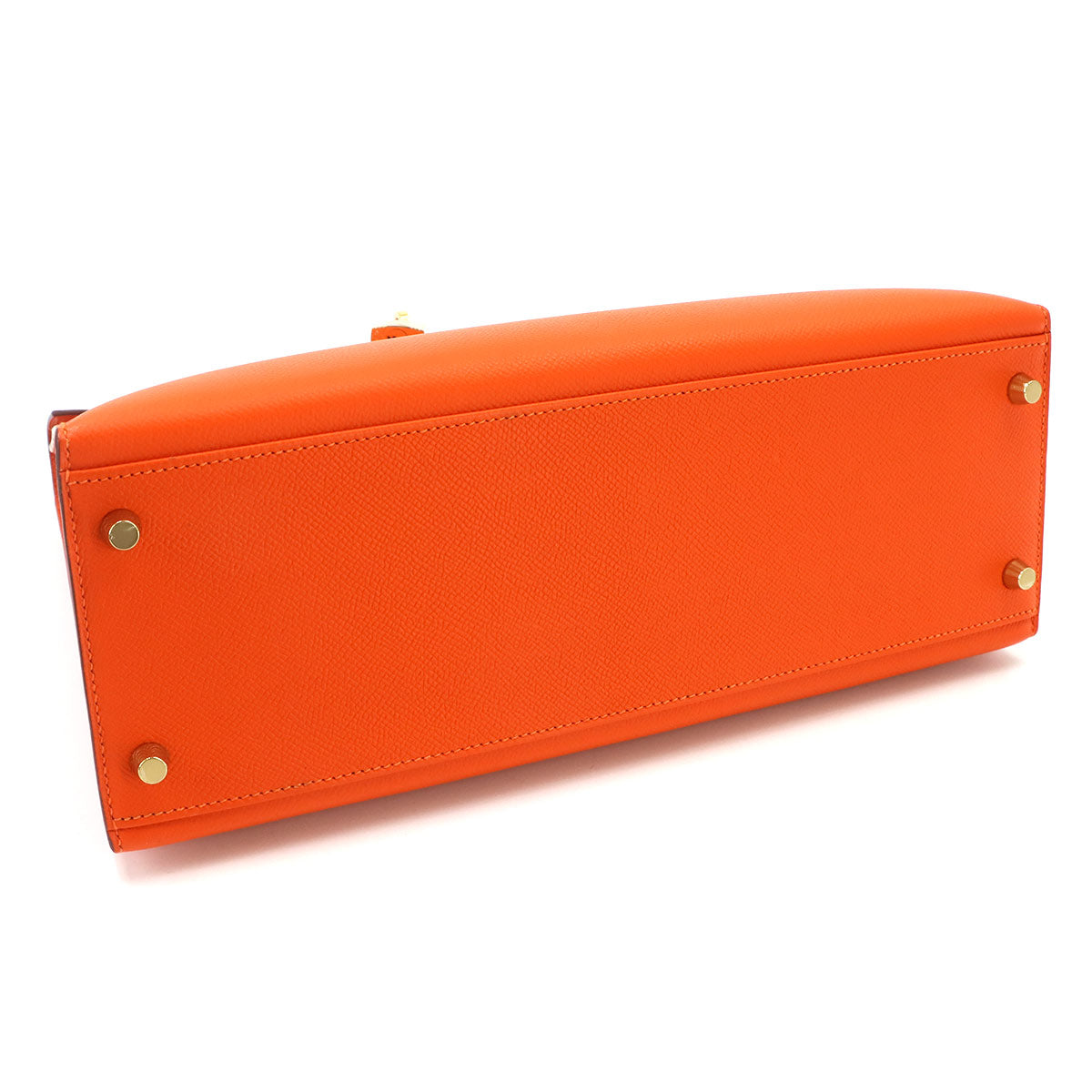 Kelly 32 Epsom Feu Orange 2way Hand Shouder Bag