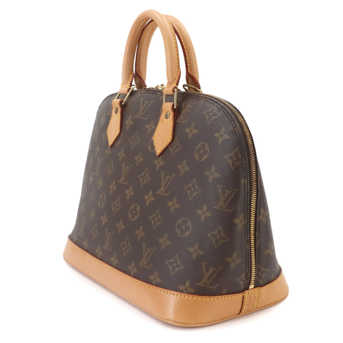 Monogram Alma Hand Bag Brown M51130 Purse