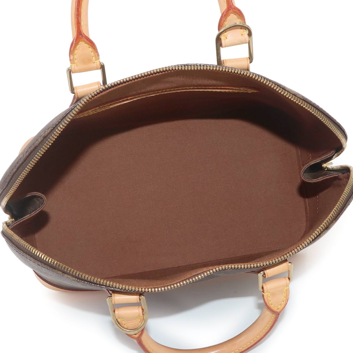 Monogram Alma Hand Bag Brown M51130 Purse
