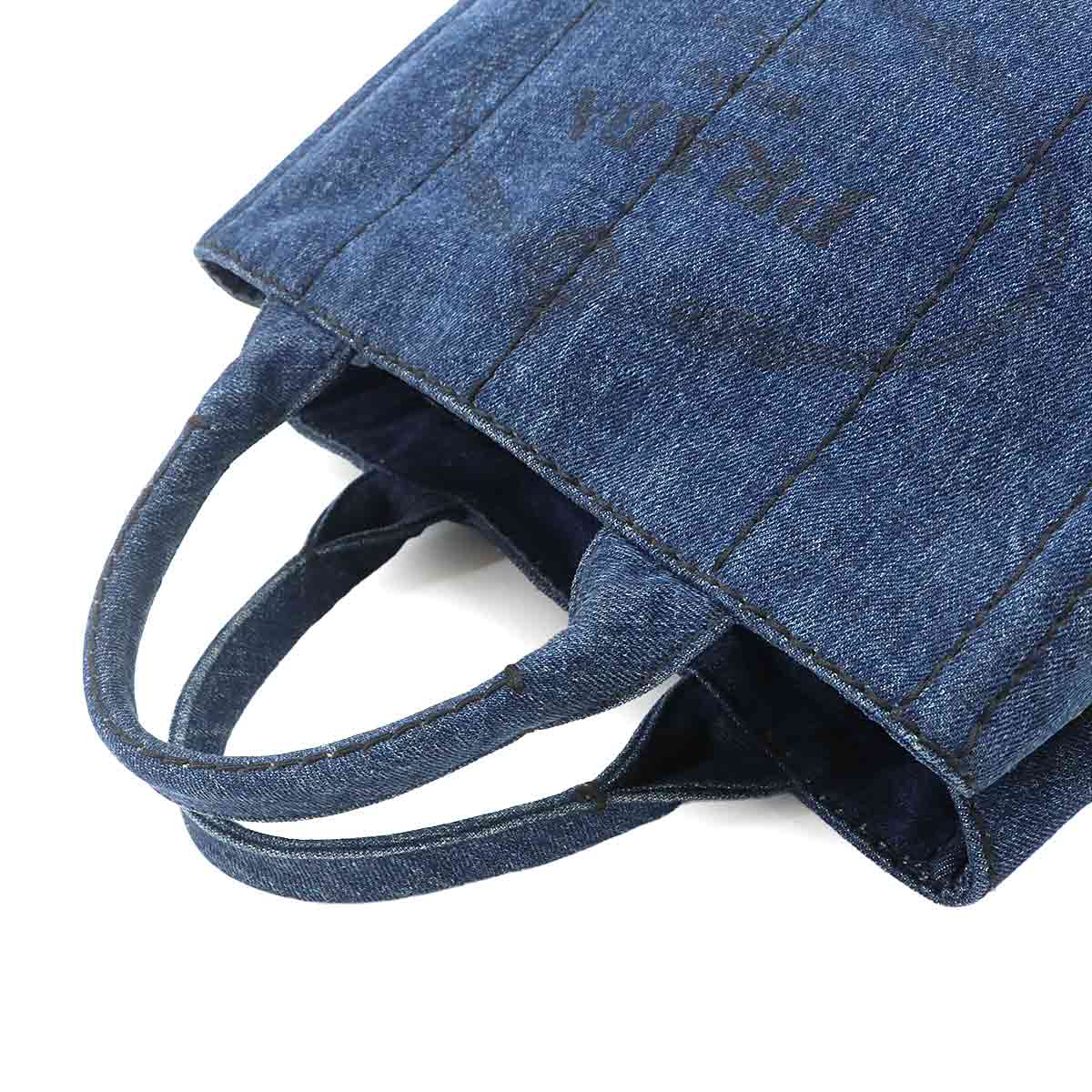 Canapa Mini 2way Hand bag Shoulder Bag Denim 1BG439