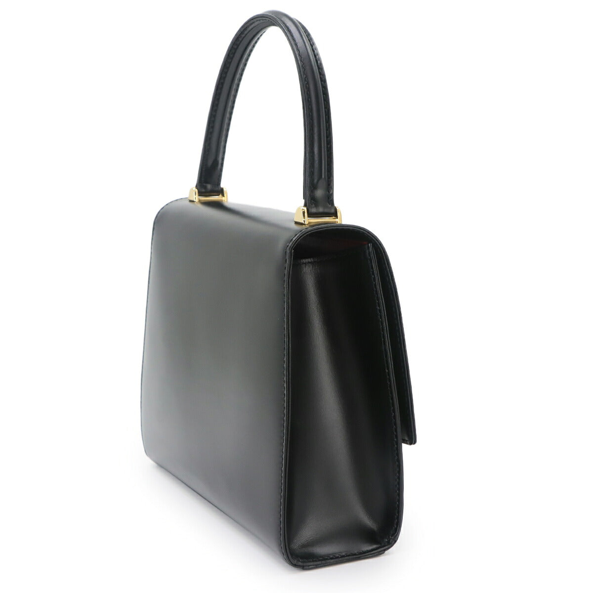 Egee Opera Athens Hand Bag Leather Noir M63902 Vintage