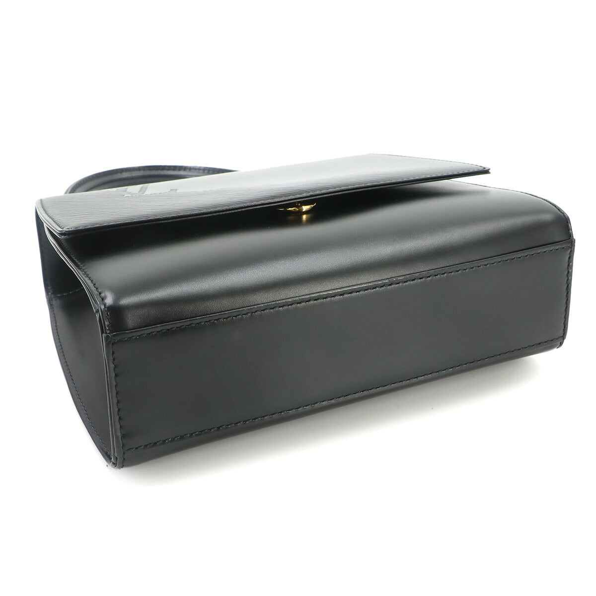 Egee Opera Athens Hand Bag Leather Noir M63902 Vintage