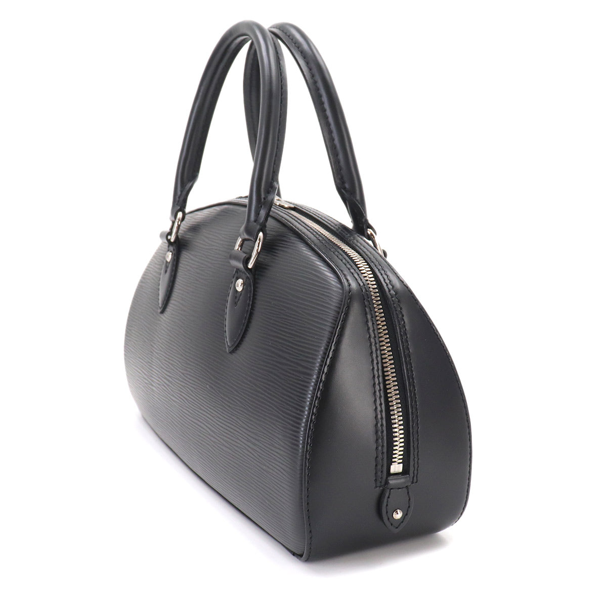 Epi Jasmin Hand Bag Leather Noir Black M52852 Purse