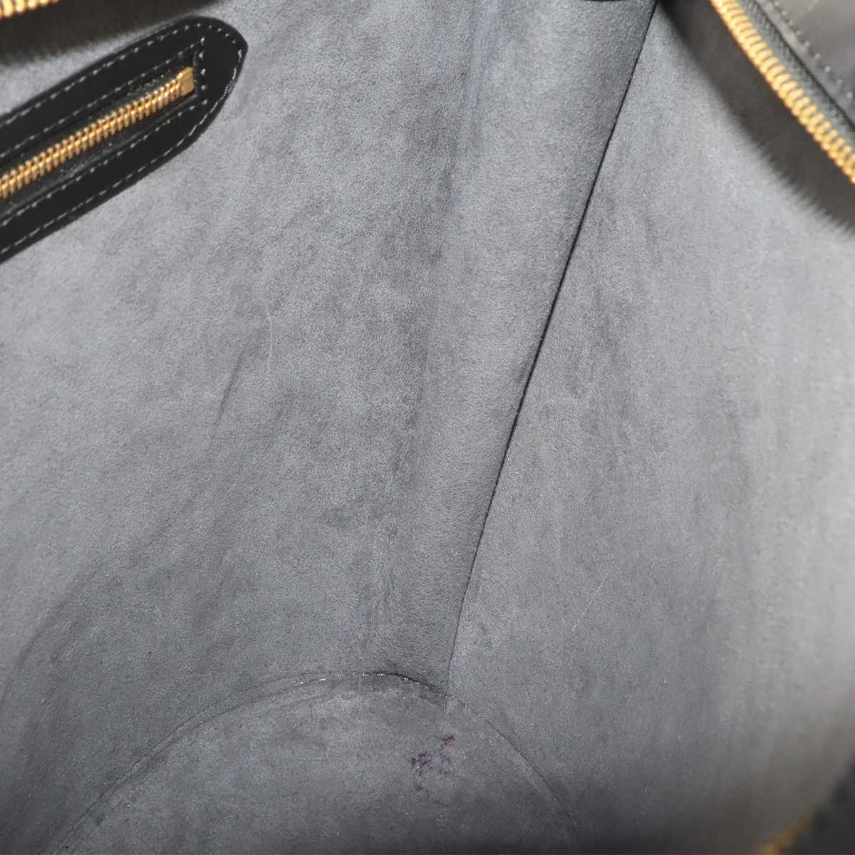 Epi Saint Jacques Shopping Tote Bag Leather Noir M52262