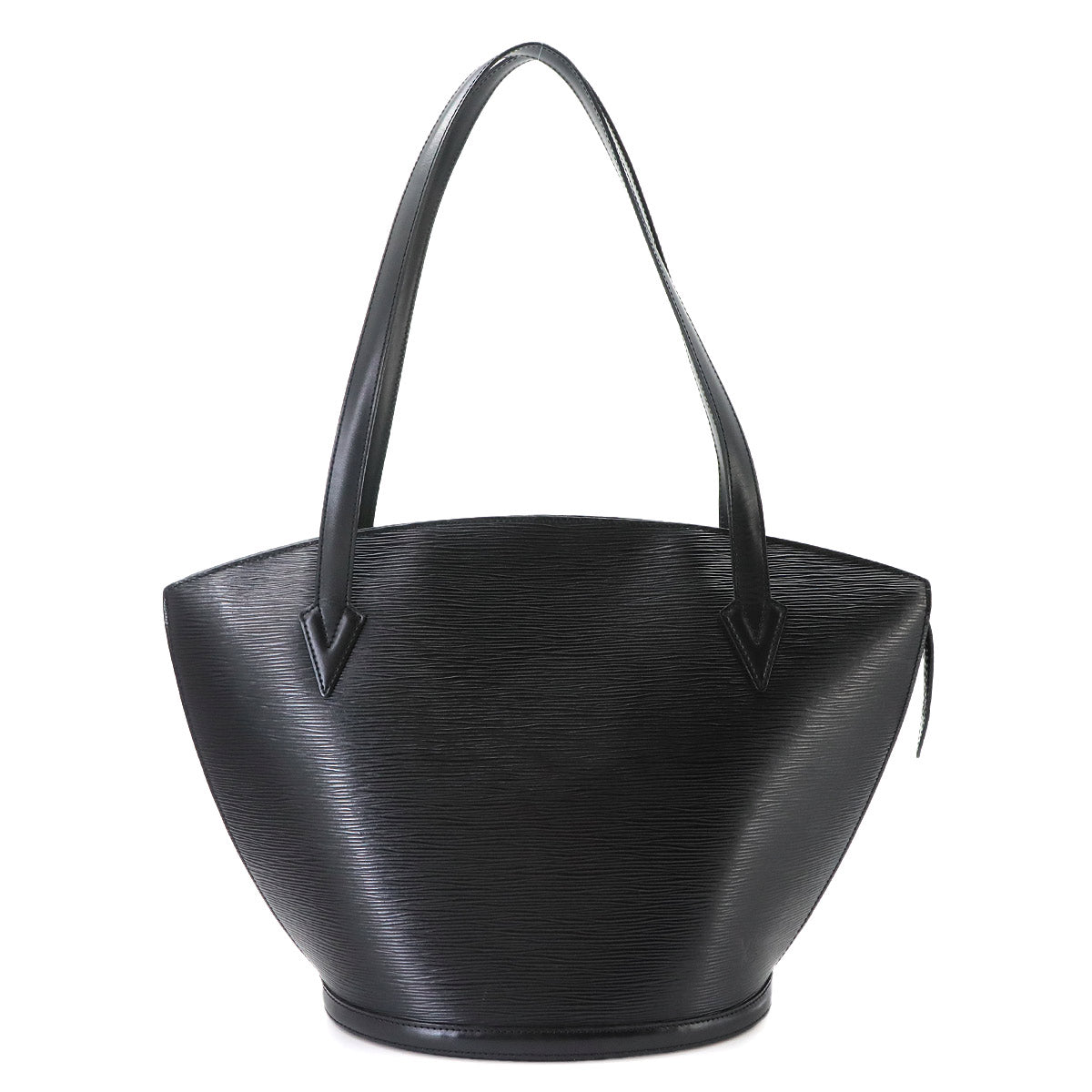 Epi Saint Jacques Shopping Tote Bag Leather Noir M52262
