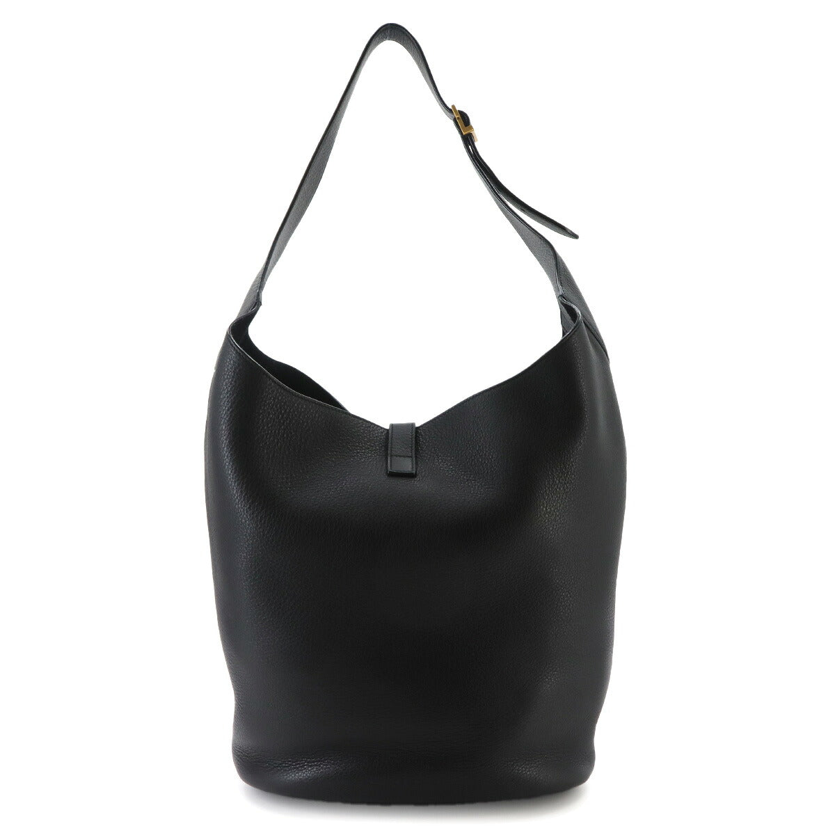 LE 5 A 7 Hobo Shoulder Bag Leather Black 793088 Purse