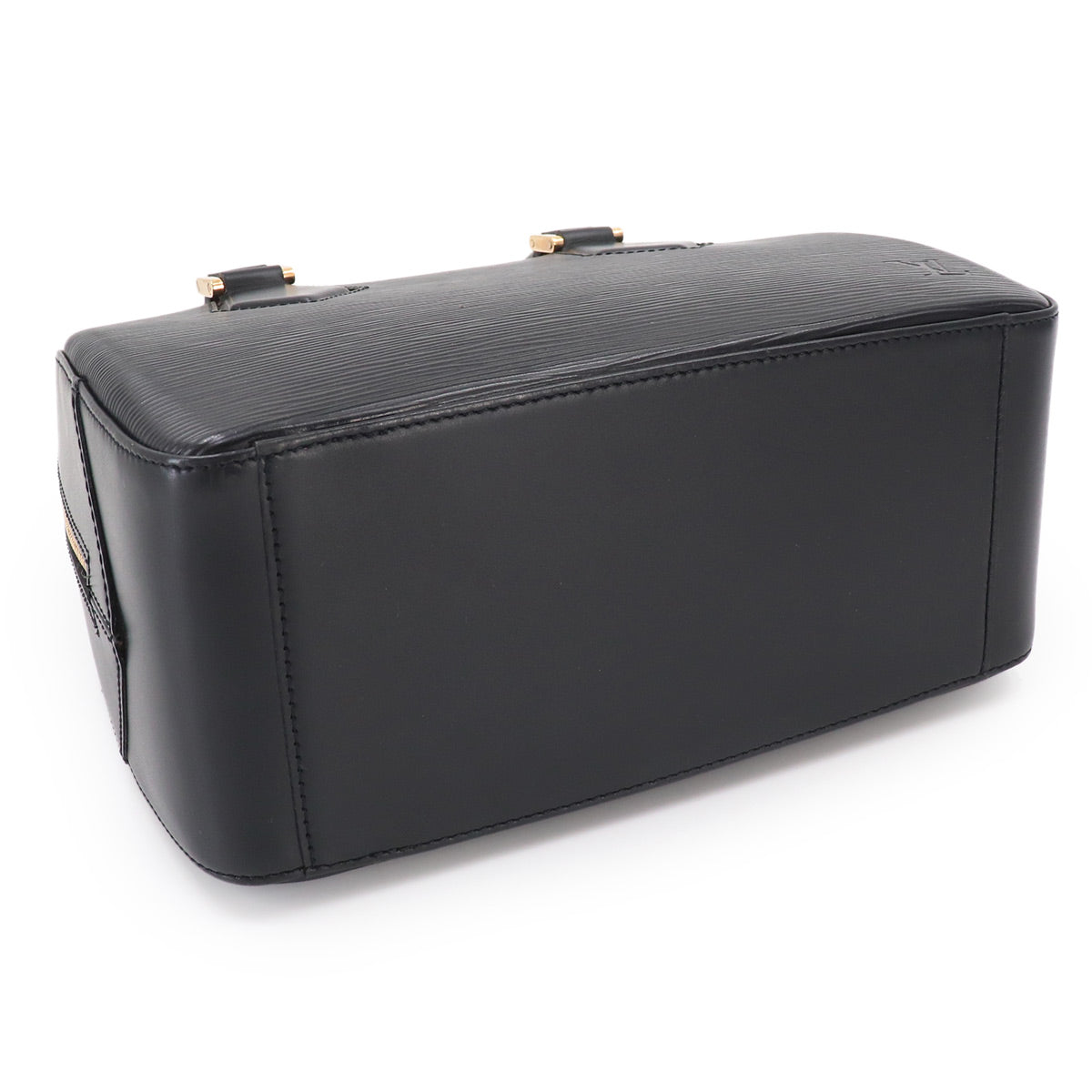Epi Sablons Hand Bag Noir Black Leather M52042 Purse