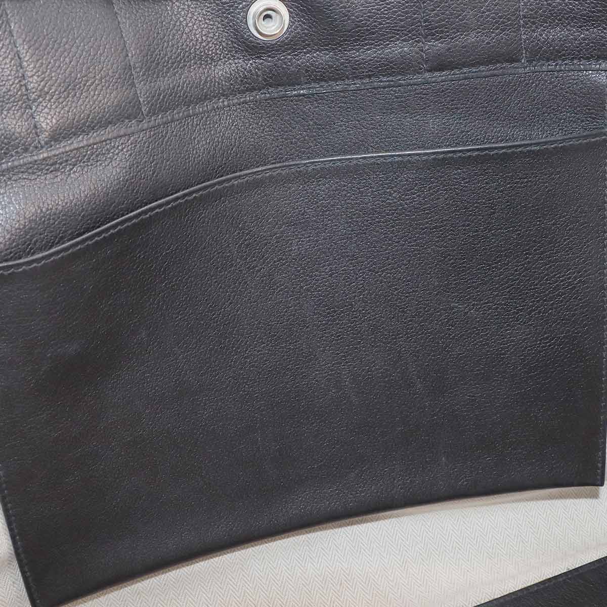 Berlant Briefcase Business Hand Bag Evergrain Black
