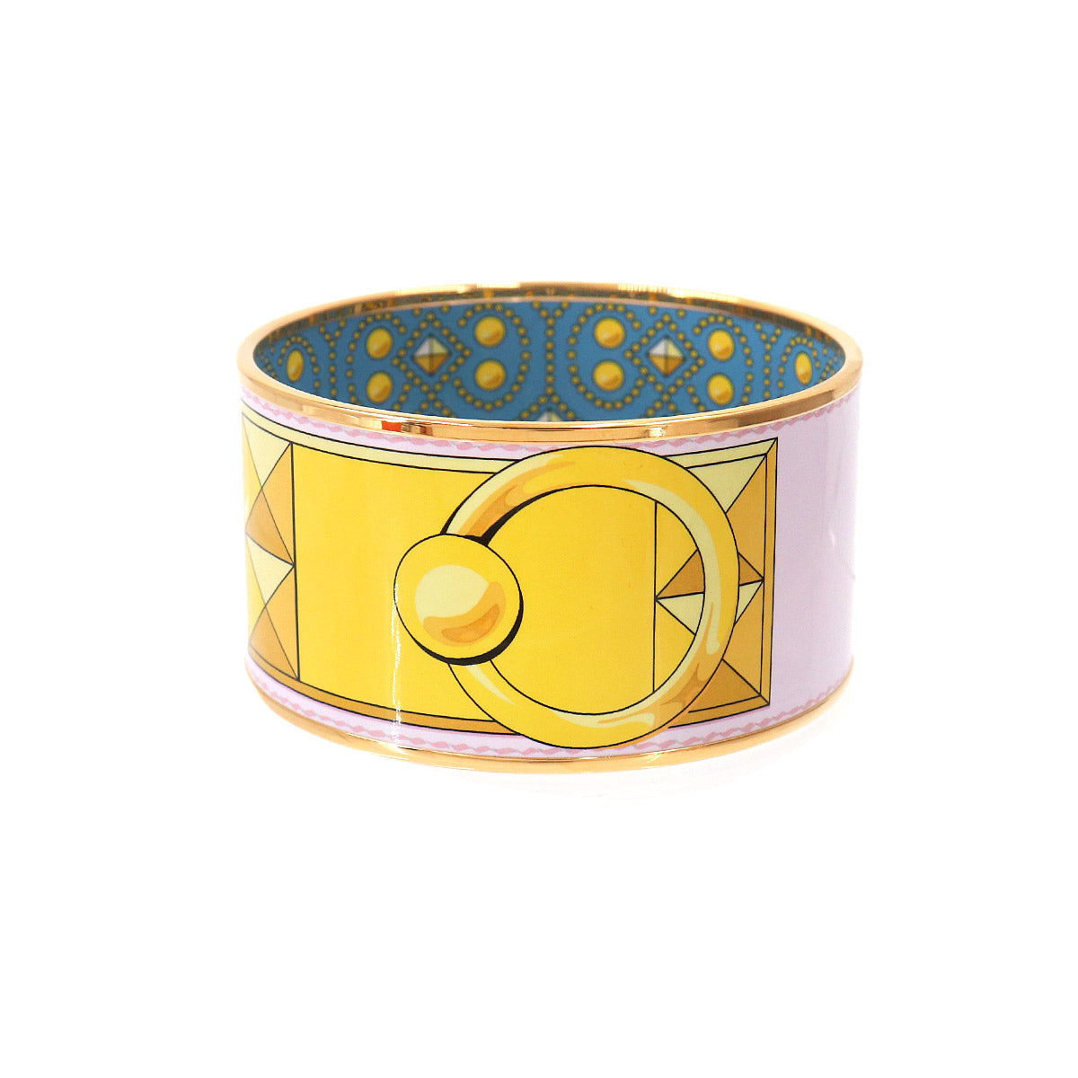 Email TGM Bracelet Bangle Yellow Pink Gold Colliers de Chiens
