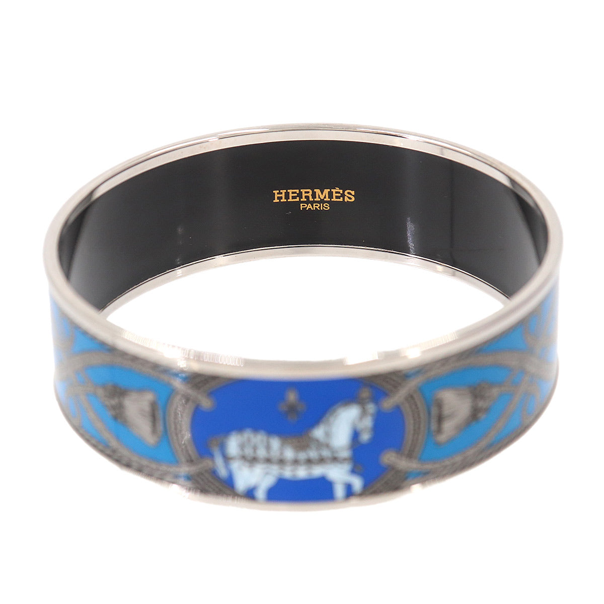Email GM Bracelet Bangle Blue Siver Accessory