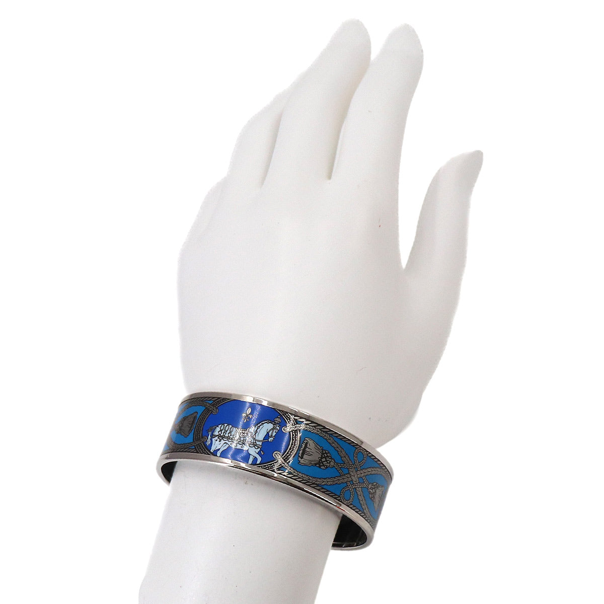 Email GM Bracelet Bangle Blue Siver Accessory