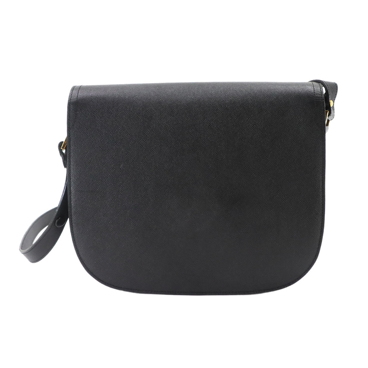 Shoulder Bag Leather Black Purse