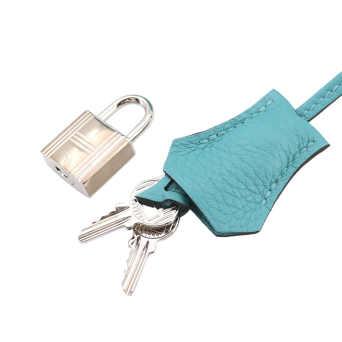 Birkin 35 Taurillon Clemence Blue Saint Cyr Purse