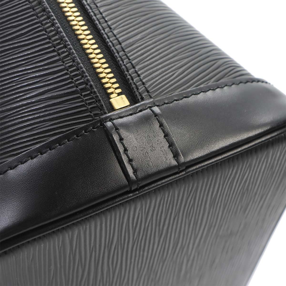 Epi Alma PM Hand Bag Leather Noir Black M52142 Purse