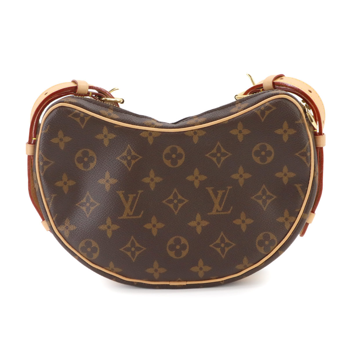 Monogram Croissant Shoulder Bag Brown M46828 Purse