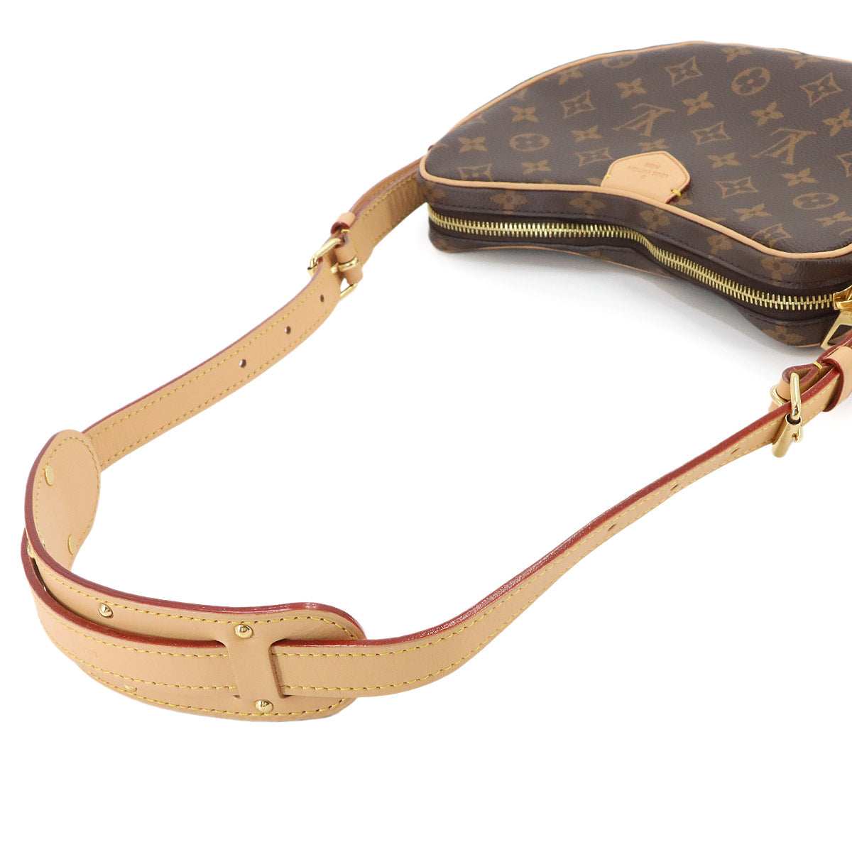Monogram Croissant Shoulder Bag Brown M46828 Purse
