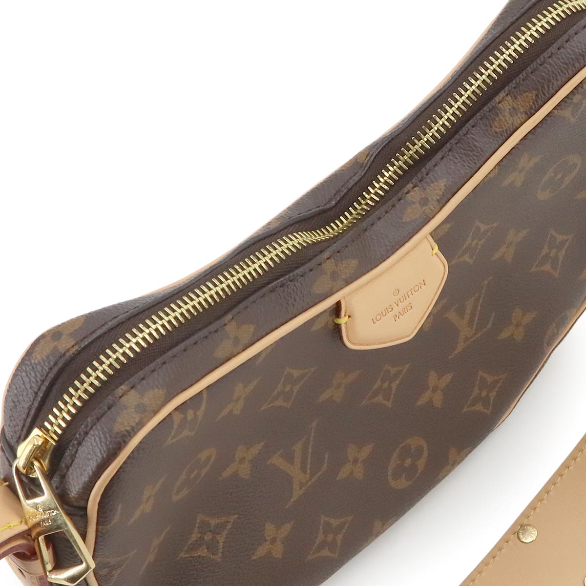 Monogram Croissant Shoulder Bag Brown M46828 Purse