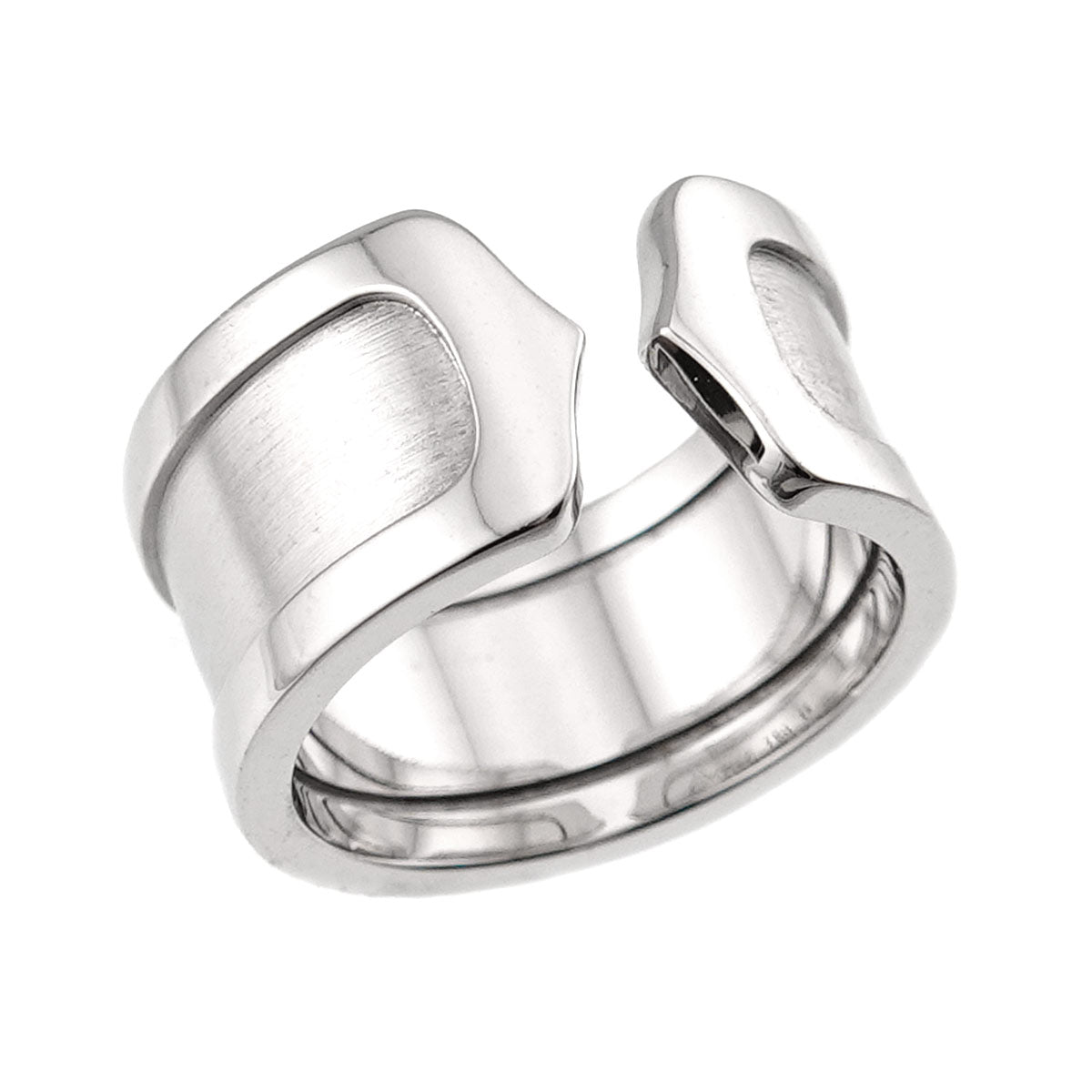 C2 2C Ring 18K White Gold 750 size48 4.5(US)