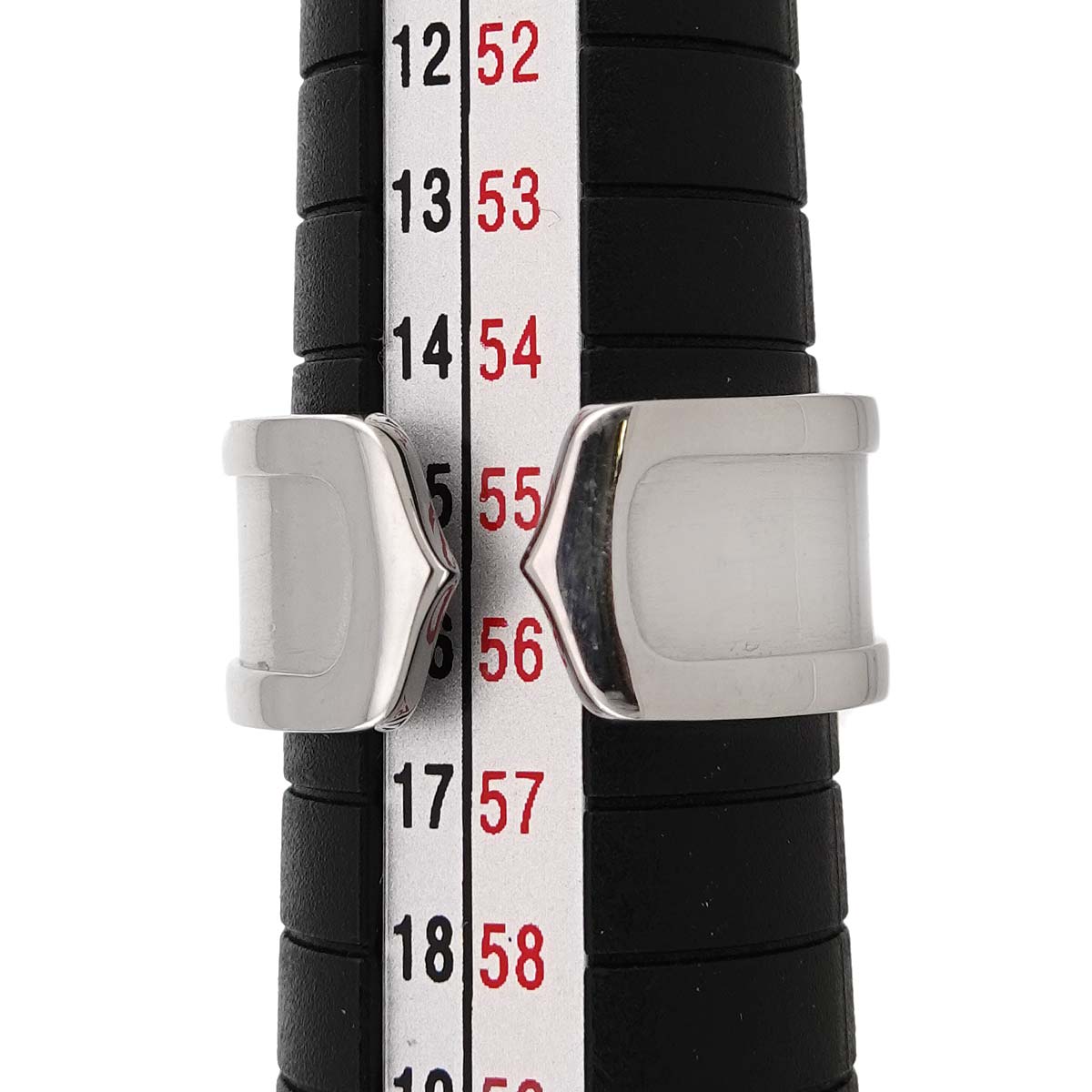 C2 2C Ring 18K White Gold 750 size54 6.75(US)