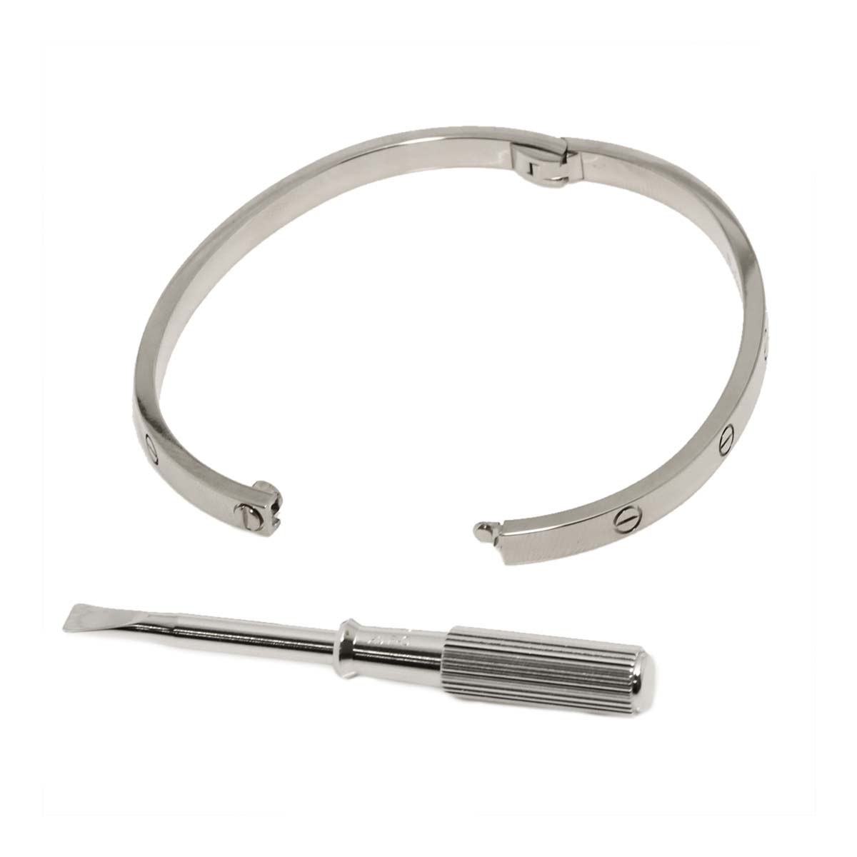 Love Bracelet SM 18K White Gold 750 Size15