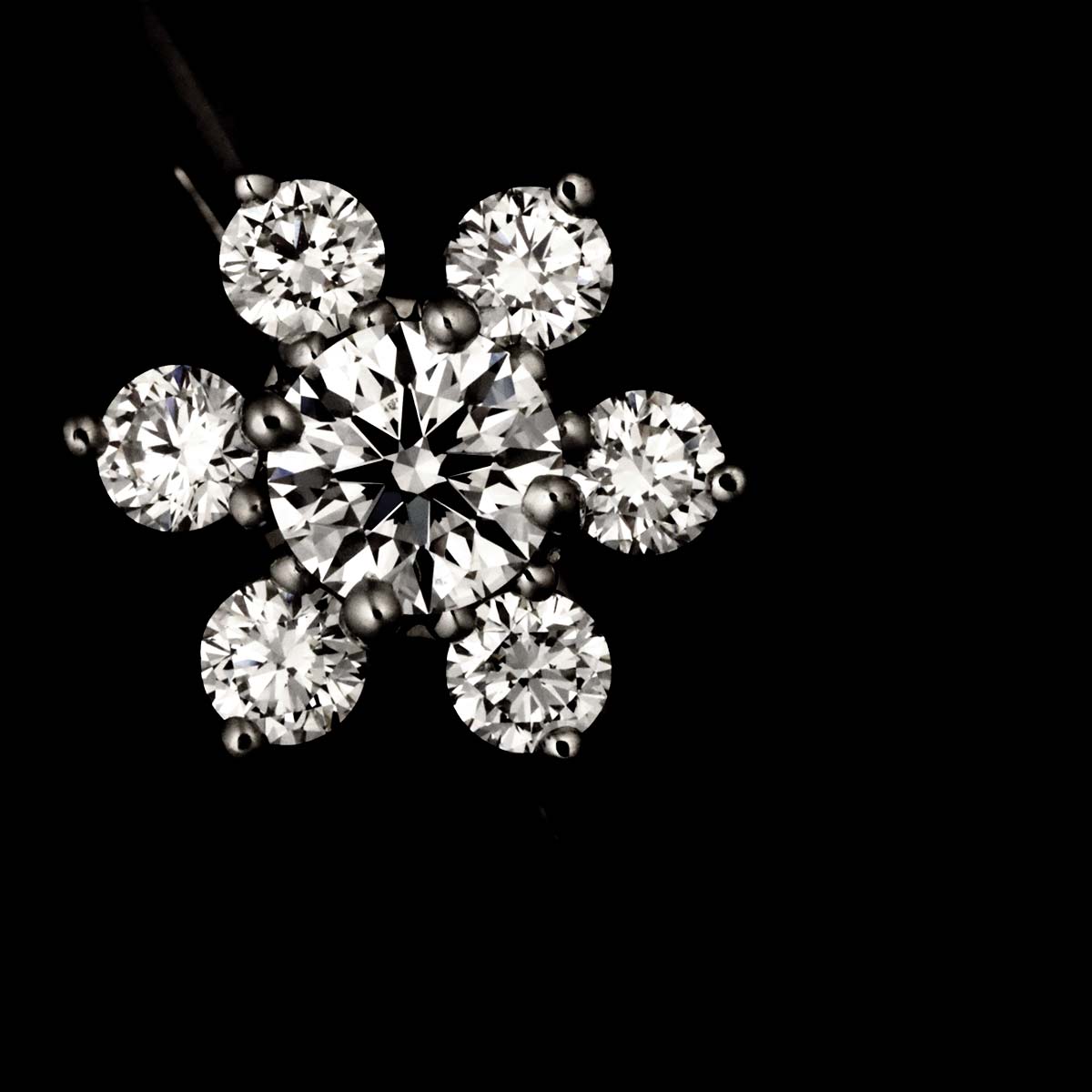 Diamond Ring Platinum Size5.25(US)
