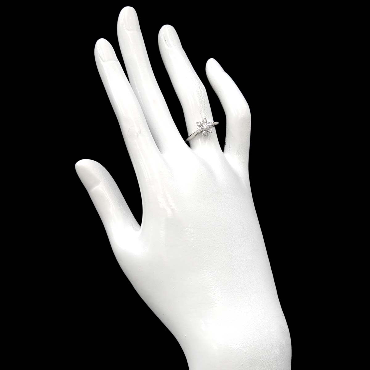 Diamond Ring Platinum Size5.25(US)