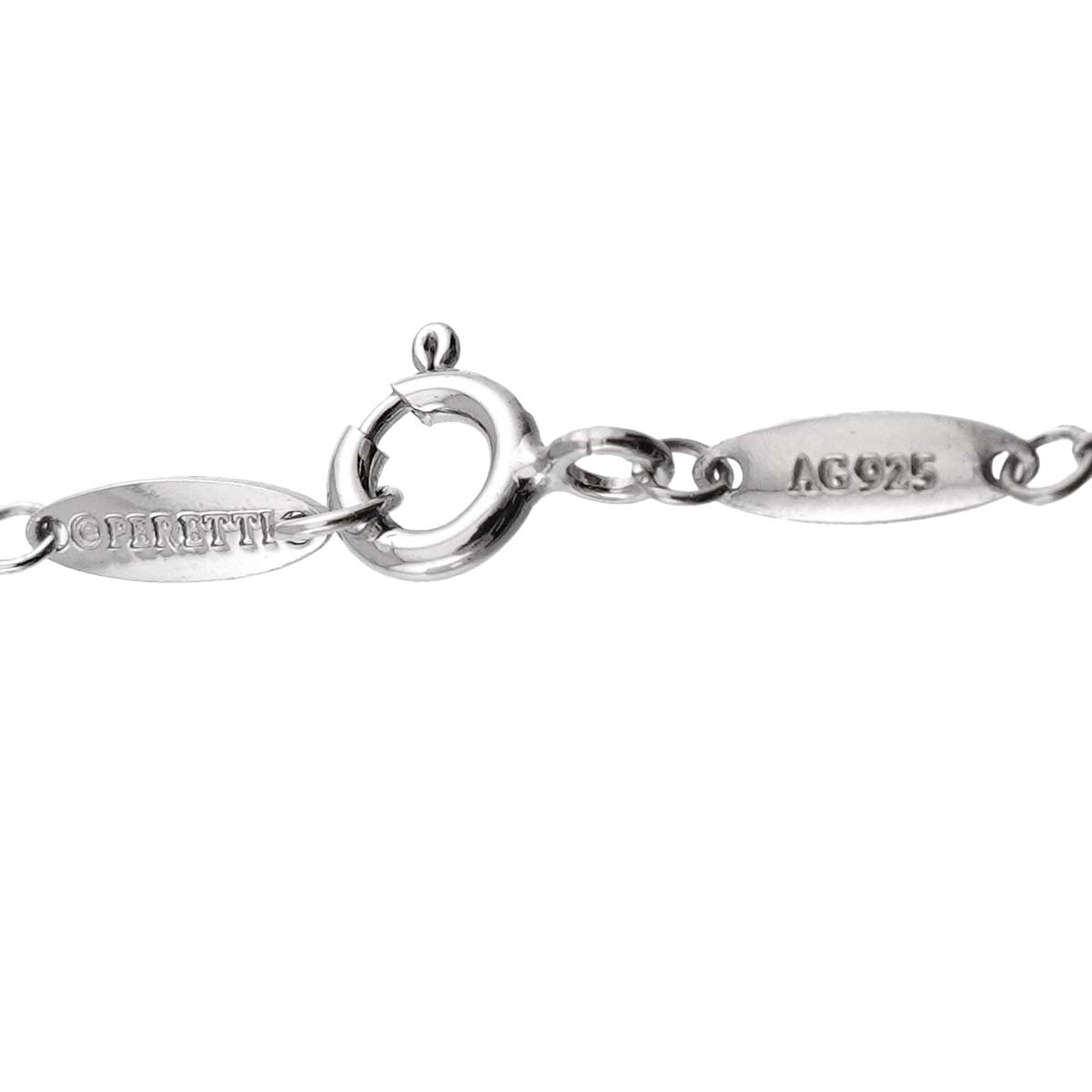 Open Heart Necklace Silver 925