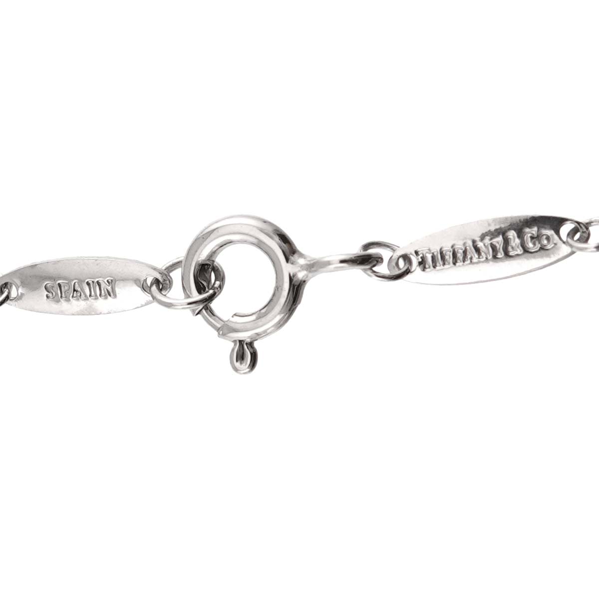Open Heart Necklace Silver 925