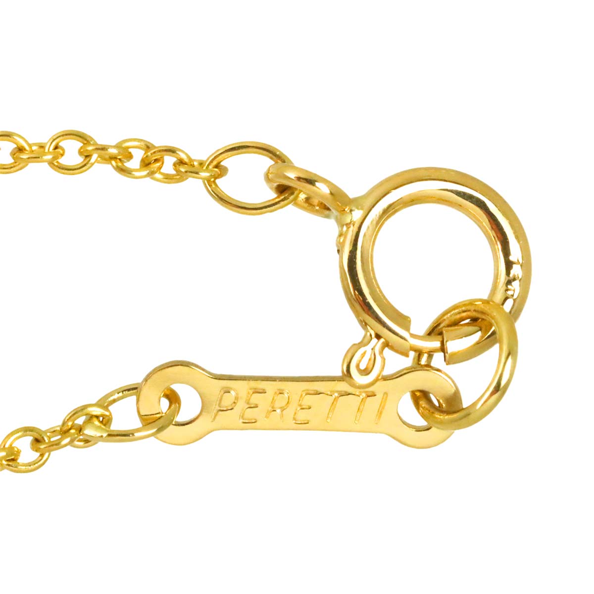 Butterfly Diamond Necklace 18K Yellow Gold 750