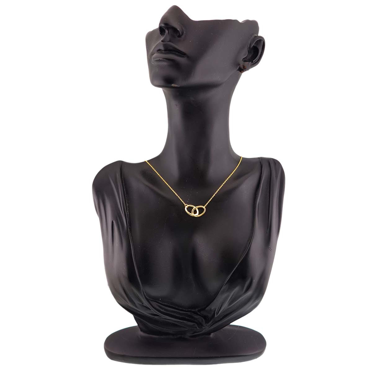 Double Loop Necklace 18K Yellow Gold 750
