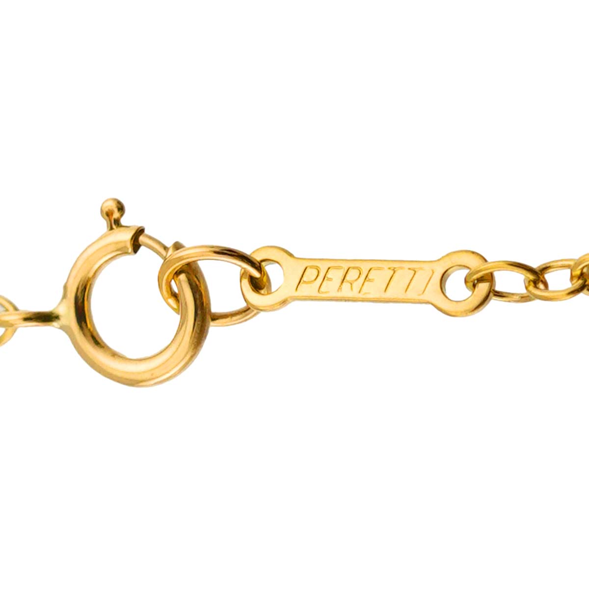 Apple Motif Necklace 18K Yellow Gold 750