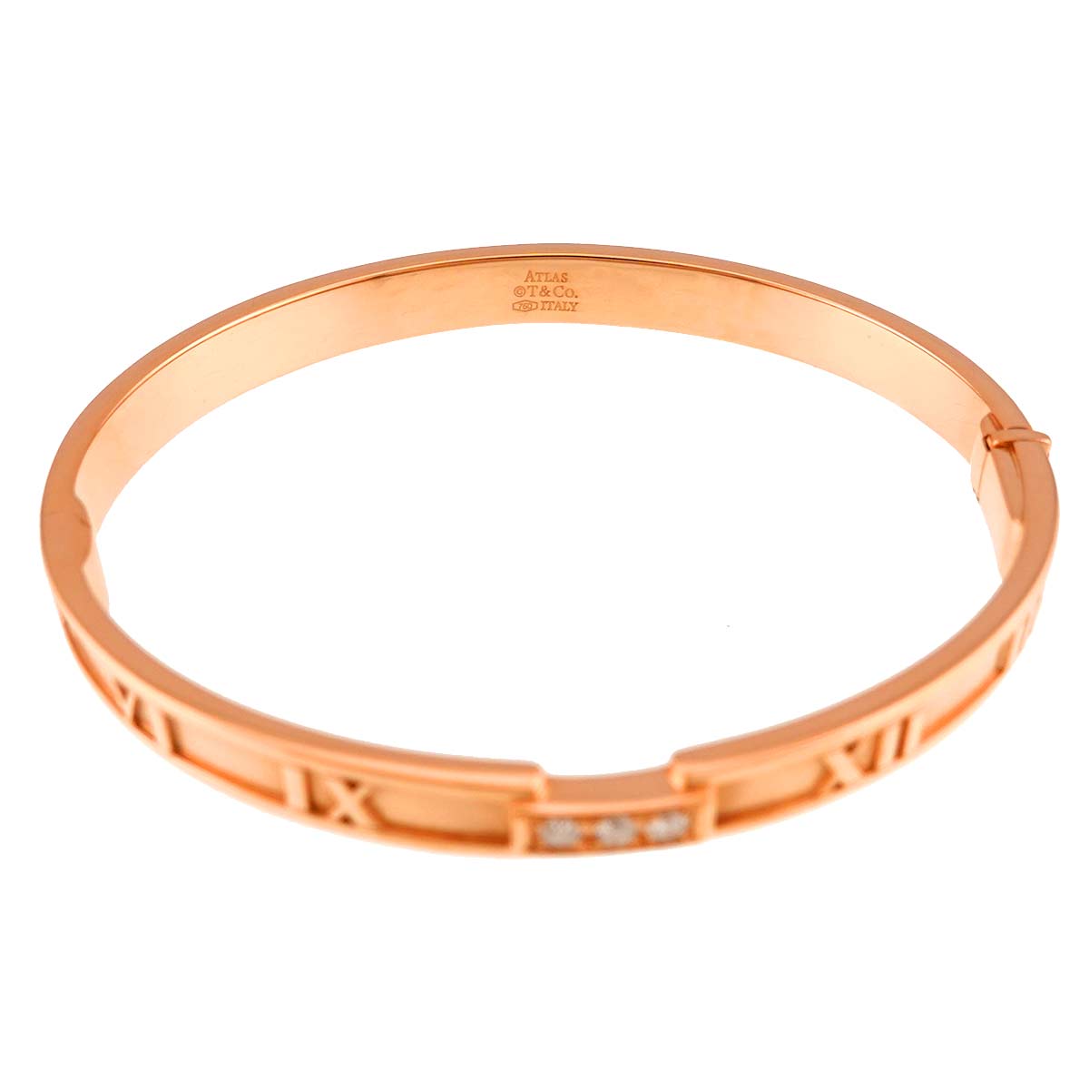 Atlas Diamond Bracelet 18K PG 750