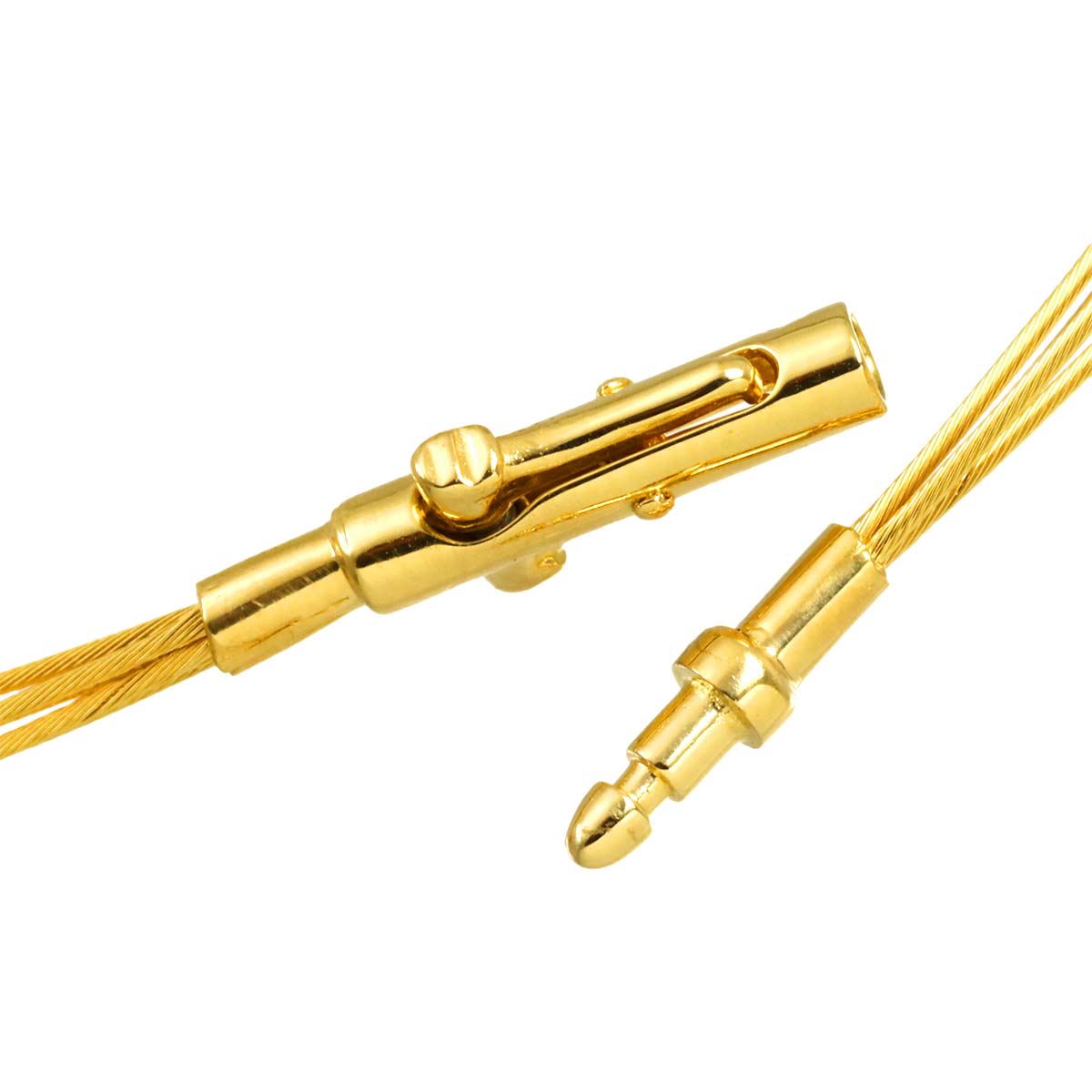 Wire Necklace 18K Yellow Gold 750