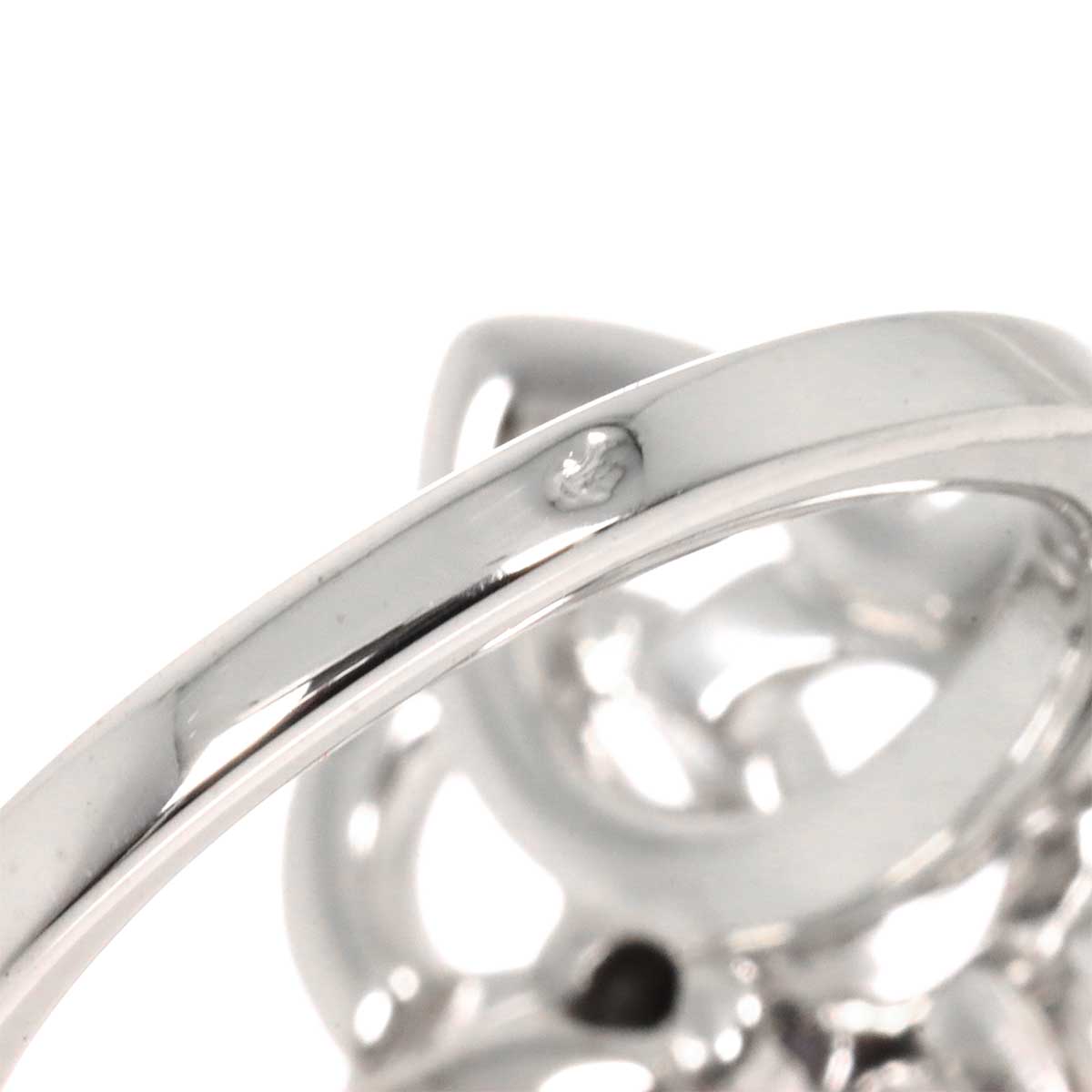 Fleur Aldant Diamond Ring 18K WG size54 6.75(US)
