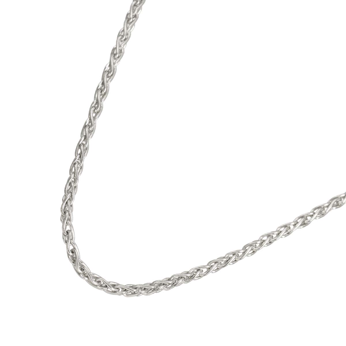 Chain Necklace 18K White Gold 750