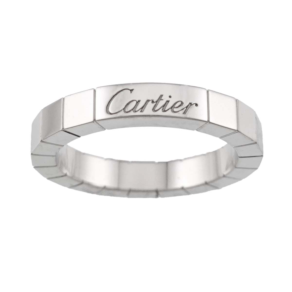 Laniere Ring 18K White Gold 750 Size49 4.5-4.75(US)