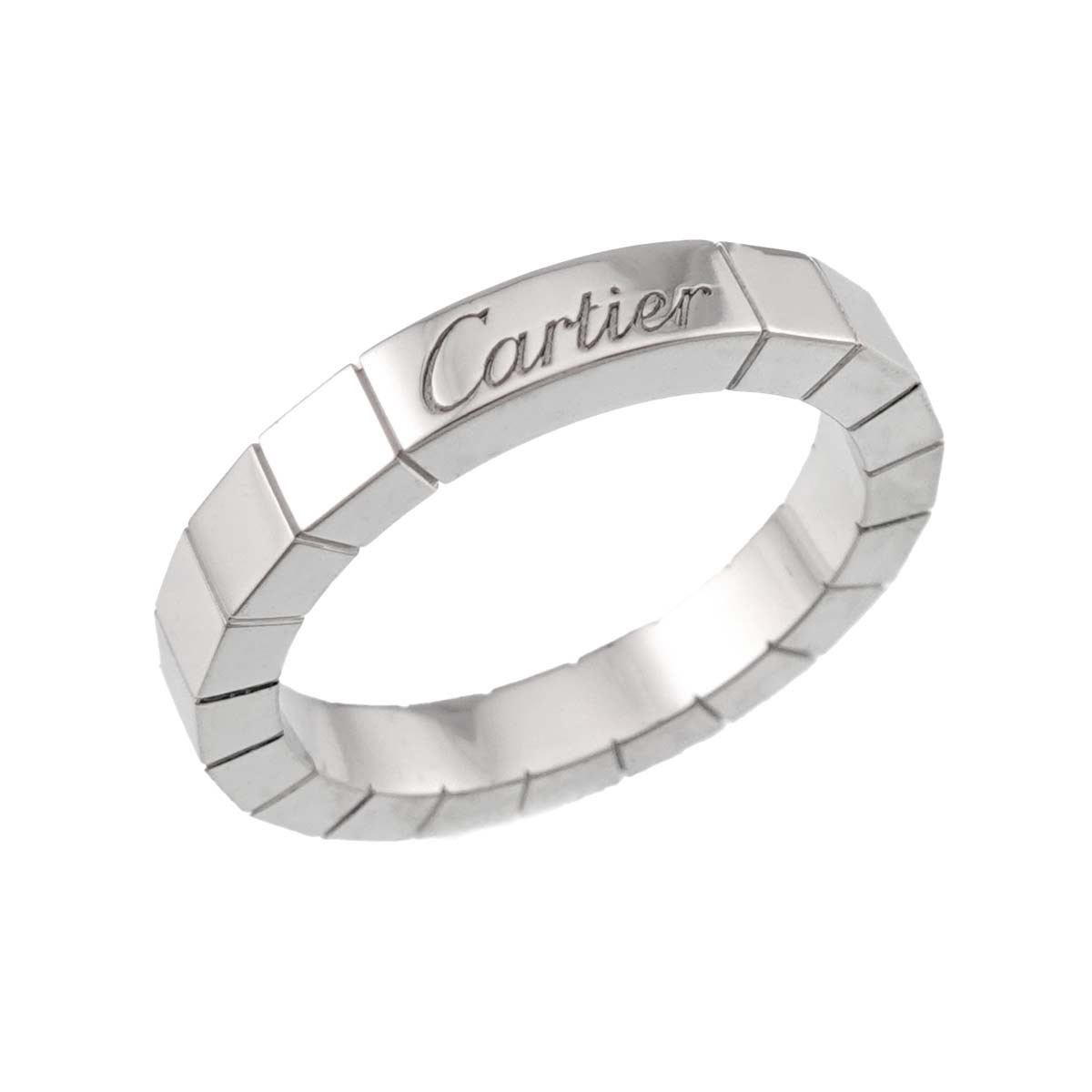Laniere Ring 18K White Gold 750 Size49 4.5-4.75(US)
